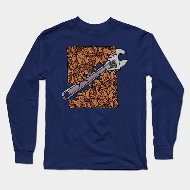 handyman repair Long Sleeve T-Shirt by damnoverload